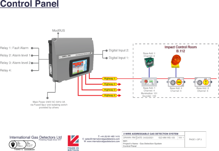 Uks Engineering Campus Benefits From Igd Gas Detection Systems