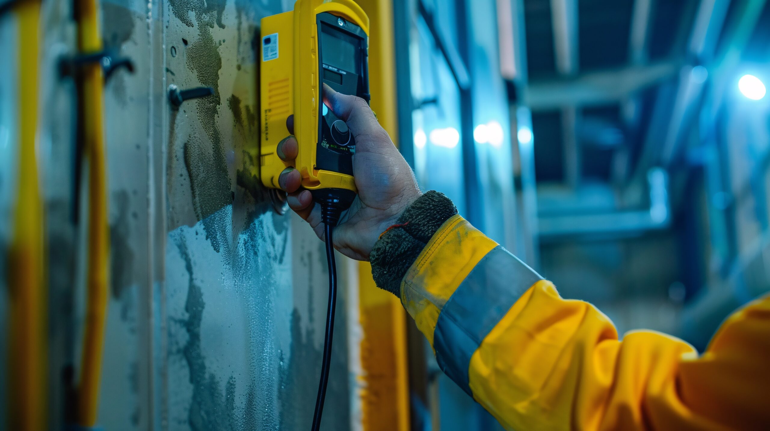 Using a portable gas detector to monitor hydrogen sulphide levels