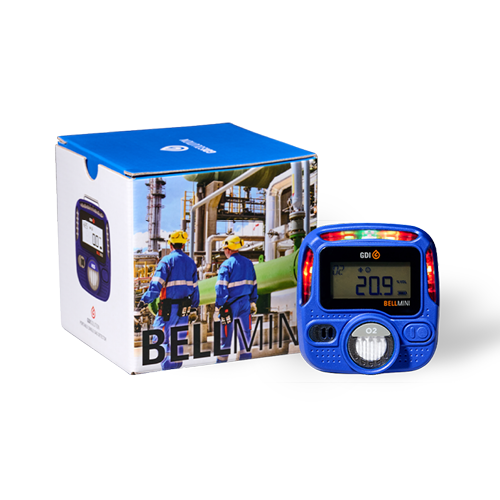 portable gas detector BELLMINI packaging View